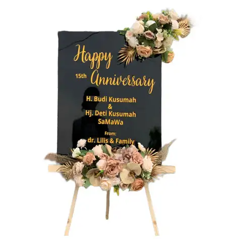 Papan Bunga Akrilik Oksibil