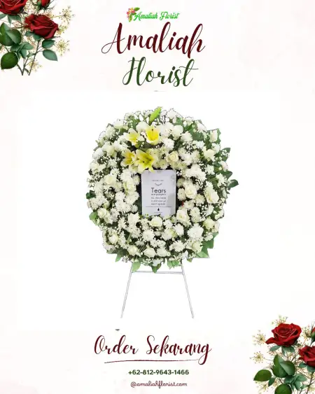 Krans Bunga Duka Oksibil